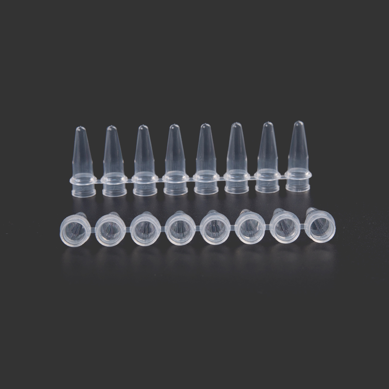 0.2 مل من شريط PCR ذو 8 أنابيب