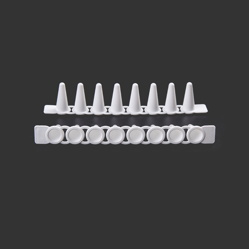 0.1 مل من شريط PCR ذو 8 أنابيب