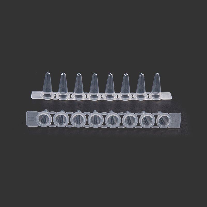 0.1 مل من شريط PCR ذو 8 أنابيب